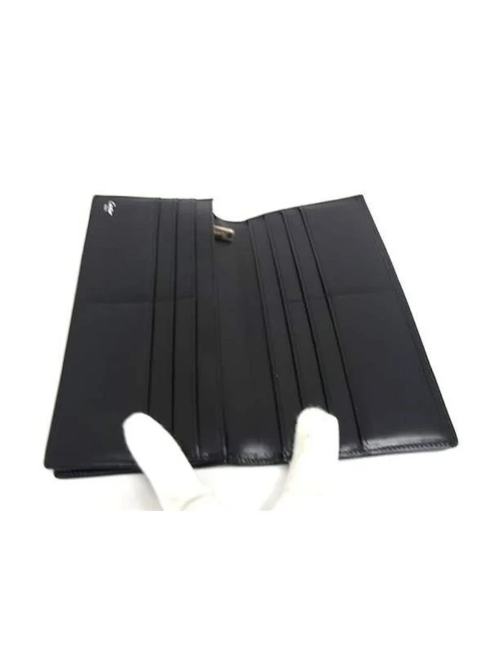 Cartier Wallet Pasha L Black Calfskin Bifold